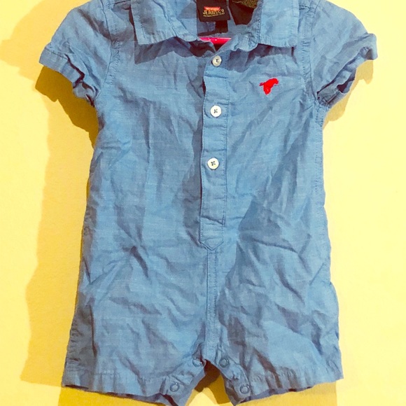 Wrangler Jeans co Blue One Piece 12 months - Picture 1 of 1